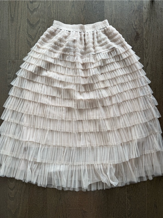 APRICOT Dresses & Skirts - Pleated Layered Midi Skirt